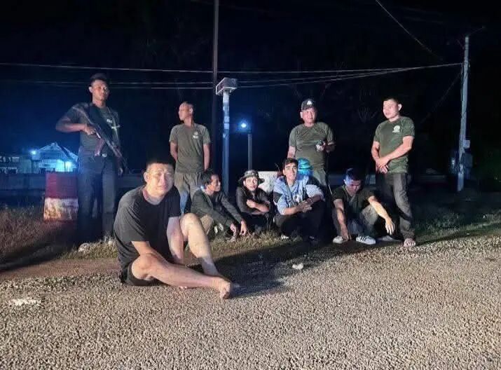 当街绑人，中籍男子已被抓获